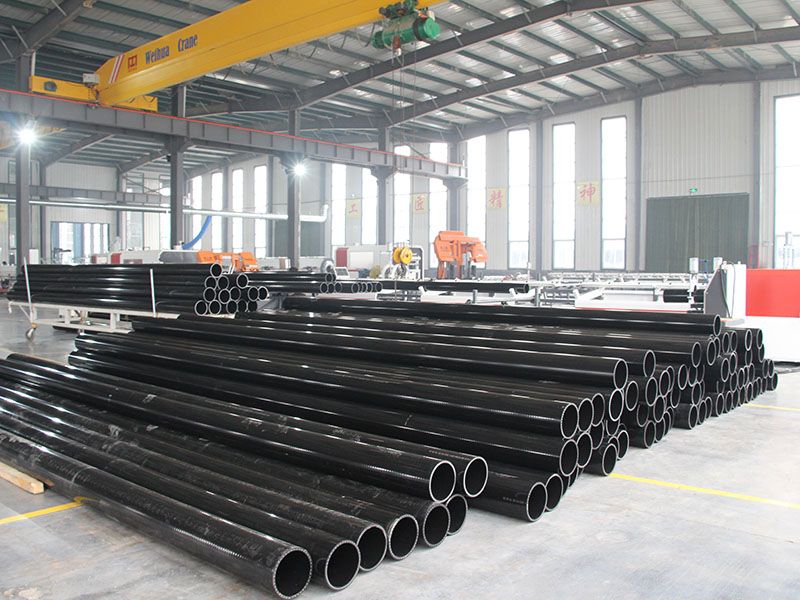 孔網(wǎng)鋼帶聚乙烯防靜電、阻燃、耐熱三合一管材